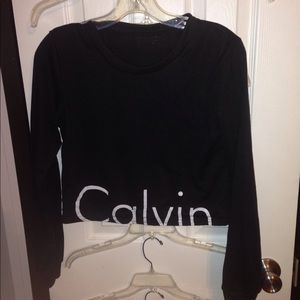 black calvin klein shirt
